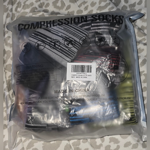 Compression Socks (7 pair) NWT - Picture 2 of 3